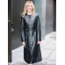 NYC Sarah Pidgeon Black Leather Coat NYC Sarah Pidgeon Black Leather Coat